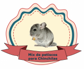 Mix de Petiscos para Chinchilas 80gr
