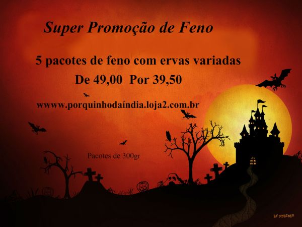 Super promoção Hallowen